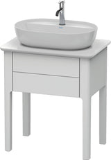 DURAVIT Luv Waschtischunterbau bodenstehend 638 mm weiß seidenmatt mit 1 Auszug