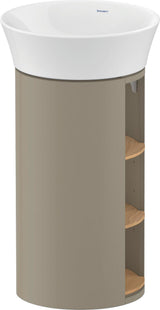 DURAVIT White Tulip Waschtischunterbau bodenstehend 410 mm weiß seidenmatt von Philippe Starck