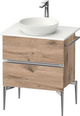 DURAVIT Sivida Waschtischunterbau 645 mm bodenstehend mit 2 Schubkästen und Soft-Close