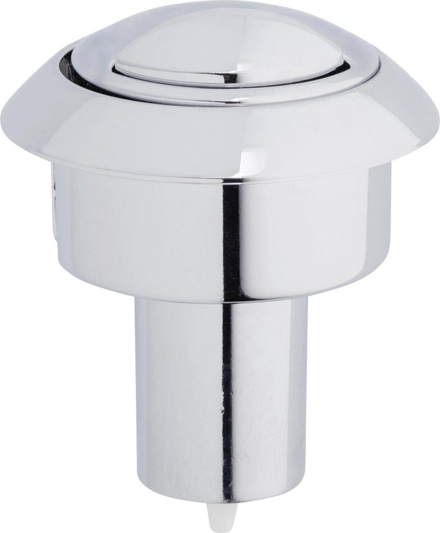 DURAVIT DU Druckknopf Dual Flush Chrom – Universeller Ersatz-Drücker mit Zwei Spültasten