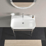 DURAVIT Spiegel Happy D.2 700x700 mm mit Beleuchtung, Spiegelheizung und berührungslosem Bedienfeld