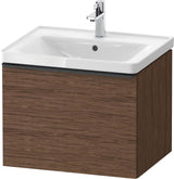 DURAVIT D-Neo Waschtischunterbau 584 mm betongrau matt mit 1 Auszug und Soft-Close
