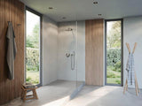 DURAVIT Sustano Duschwanne 800x800x30 mm Mineralguss hellgrau matt – bodenbündig & halbeinbau