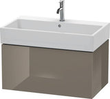 Duravit L-Cube Waschtischunterbau 784 mm taupe supermatt mit Tip-On-Technik