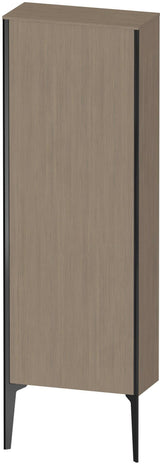 DURAVIT XViu Halbhochschrank 1330 mm Eiche Terra mit Tip-on Technik und Soft-Close