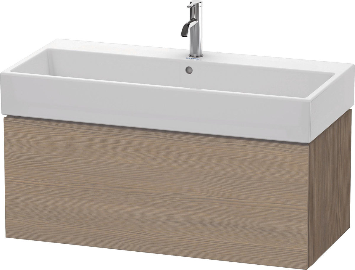 Duravit L-Cube Waschtischunterbau 984 mm Amerikanisch Nussbaum mit 1 Auszug