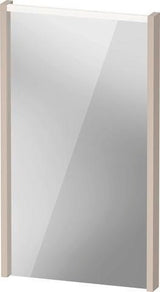 DURAVIT D-Code 2.0 Spiegel 400x700 mm mit LED-Beleuchtung, Basalt Matt