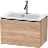 DURAVIT L-Cube Waschtischunterbau 620 mm, 1 Auszug, Weiß Matt, Wandmontage