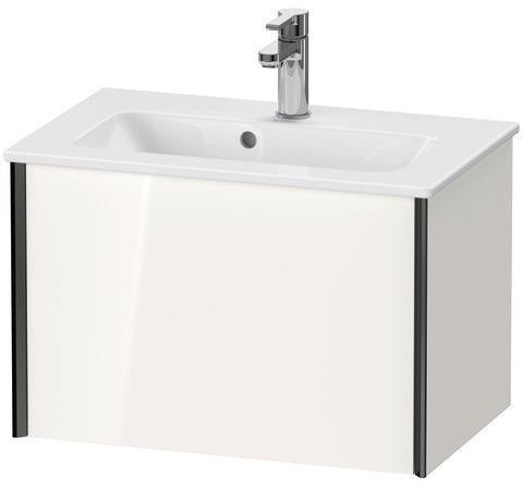 Duravit XViu Waschtischunterbau 610 mm weiß matt mit Tip-On-Technik für ME by Starck