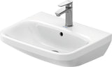DURAVIT DuraStyle Waschtisch 550 mm mit Überlauf, 1 Hahnloch und WonderGliss