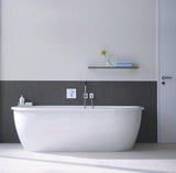 DURAVIT Darling New Badewanne 1900x900 mm Vorwand, weiß Acryl mit Gestell & 2 Rückenschrägen