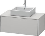 Duravit XSquare Waschtischunterbau 1000 mm wandhängend – s-matt, für Konsole