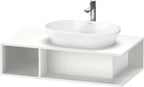 weiß matt / 1000 mm / Waschtischkonsole