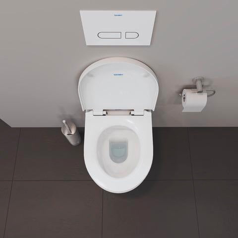 Duravit No.1 WC-Sitz Weiß ohne Absenkautomatik mit Edelstahl-Scharnieren