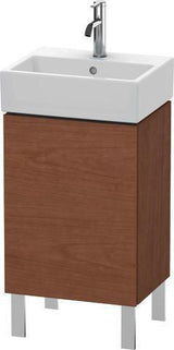DURAVIT L-Cube Waschtischunterbau 593x434x341 mm, amerikanisch nussbaum, Anschlag links, für Vero Air