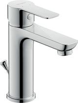 DURAVIT A.1 Einhebel-Waschtischmischer mit Zugstange, Chrom – 107 mm Ausladung