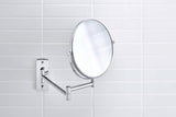 DURAVIT D-Code Kosmetikspiegel 3-fach Vergrößerung, Chrom, 330 mm Ausladung