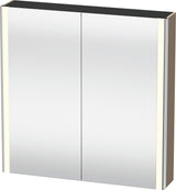 Duravit XSquare Spiegelschrank 800 mm mit LED-Beleuchtung, 2 Schwingtüren & Soft-Close