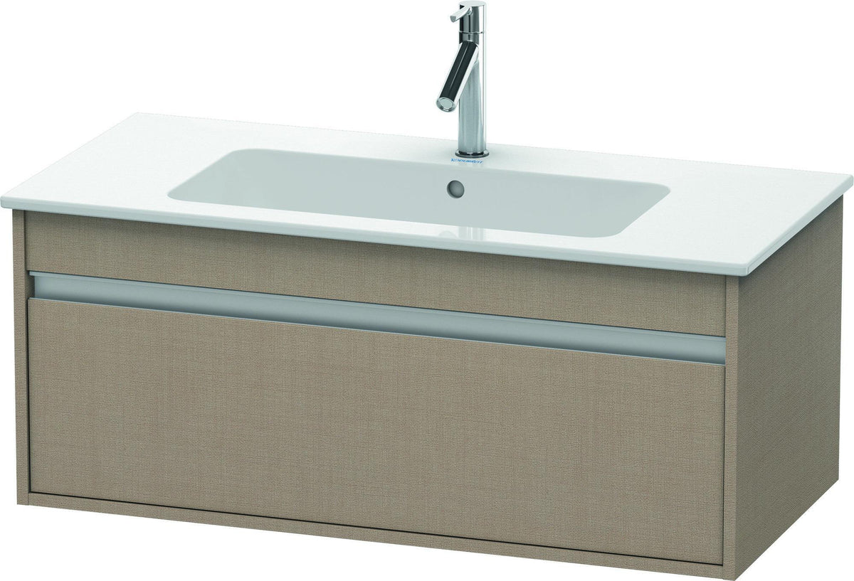 DURAVIT Ketho Waschtischunterbau 1000 mm betongrau matt mit 1 Auszug – ME by Starck Design