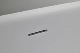 DURAVIT Cape Cod Freistehbadewanne 1855x885 mm Mineralguss Weiß Matt mit Fußgestell