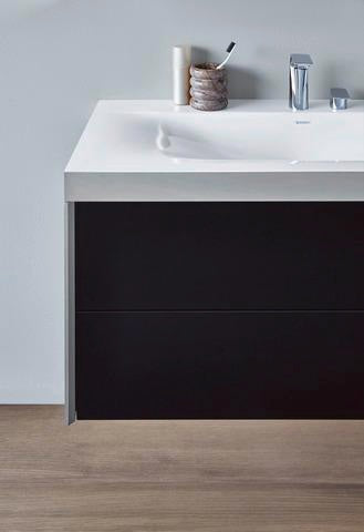 Duravit D.1 2-Loch Waschtischarmatur Chrom mit Keramikmischsystem und 148 mm Ausladung