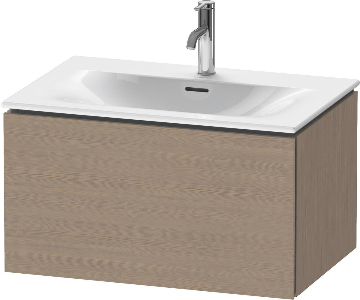 Duravit L-Cube Waschtischunterbau wandhängend 720 mm weiß matt mit 1 Auszug und Tip-On-Technik