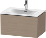 Duravit L-Cube Waschtischunterbau wandhängend 720 mm weiß matt mit 1 Auszug und Tip-On-Technik