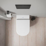 DURAVIT D-Code 2.0 WC-Sitz mit Absenkautomatik, nicht abnehmbar, vormontierte Scharniere, Weiß