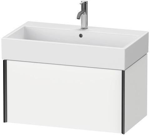 Duravit Waschtischunterbau XVIU 397x784x454mm Prof. Champ matt weiß matt – wandhängend mit Tip-On-Technik