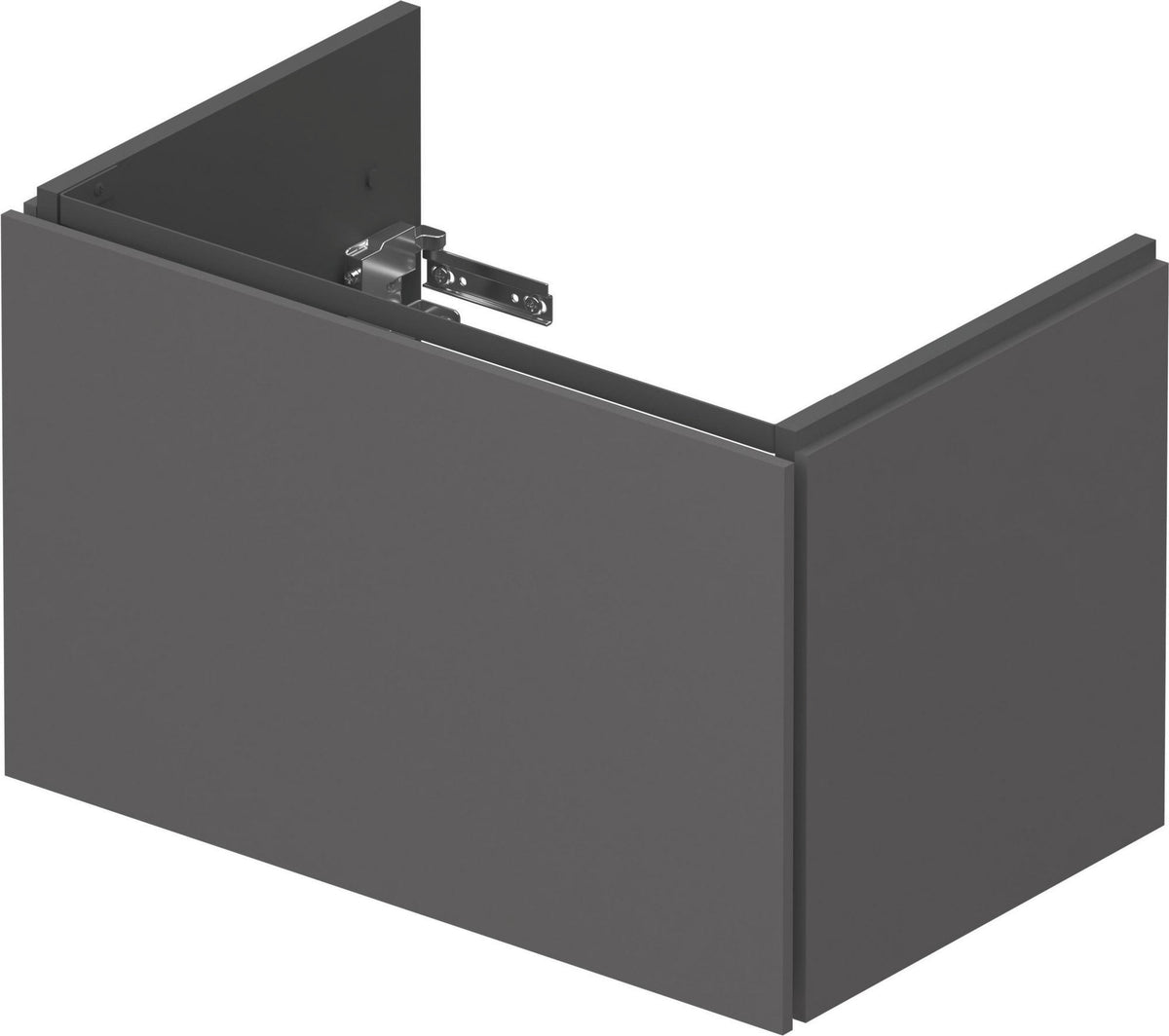 DURAVIT L-Cube Waschtischunterbau 620 mm, 1 Auszug, Weiß Matt, Wandmontage