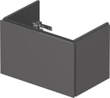 DURAVIT L-Cube Waschtischunterbau 620 mm, 1 Auszug, Weiß Matt, Wandmontage