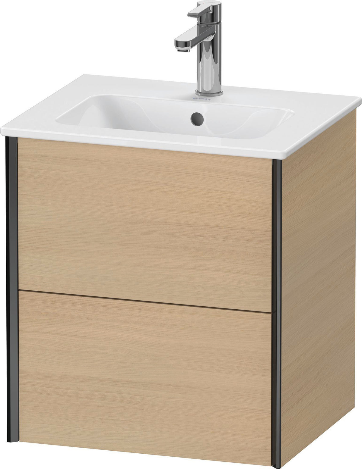 DURAVIT XViu Waschtischunterbau wandhängend 510 mm mit 2 Schubkästen und Tip-on Technik