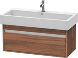 Duravit Ketho Waschtischunterbau 950 mm wandhängend basalt matt mit 1 Auszug