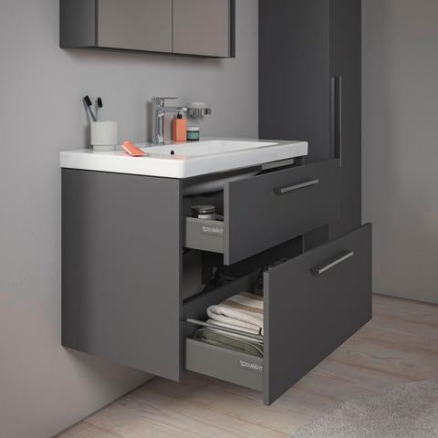 DURAVIT D-Code 2.0 Waschtischunterbau 784 mm Eiche Marmor mit Soft-Close
