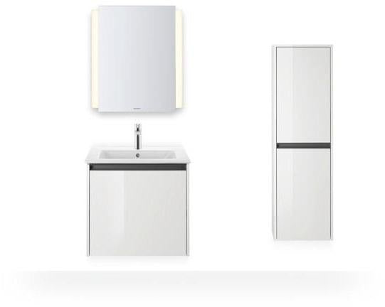DURAVIT Ketho.2 Spiegel 600x700mm mit Spiegelheizung, LED-Beleuchtung & Sensorschalter – EEK C