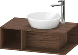 DURAVIT D-Neo Waschtischunterbau wandhängend 800 mm betongrau matt, Becken rechts, 1 offenes Fach