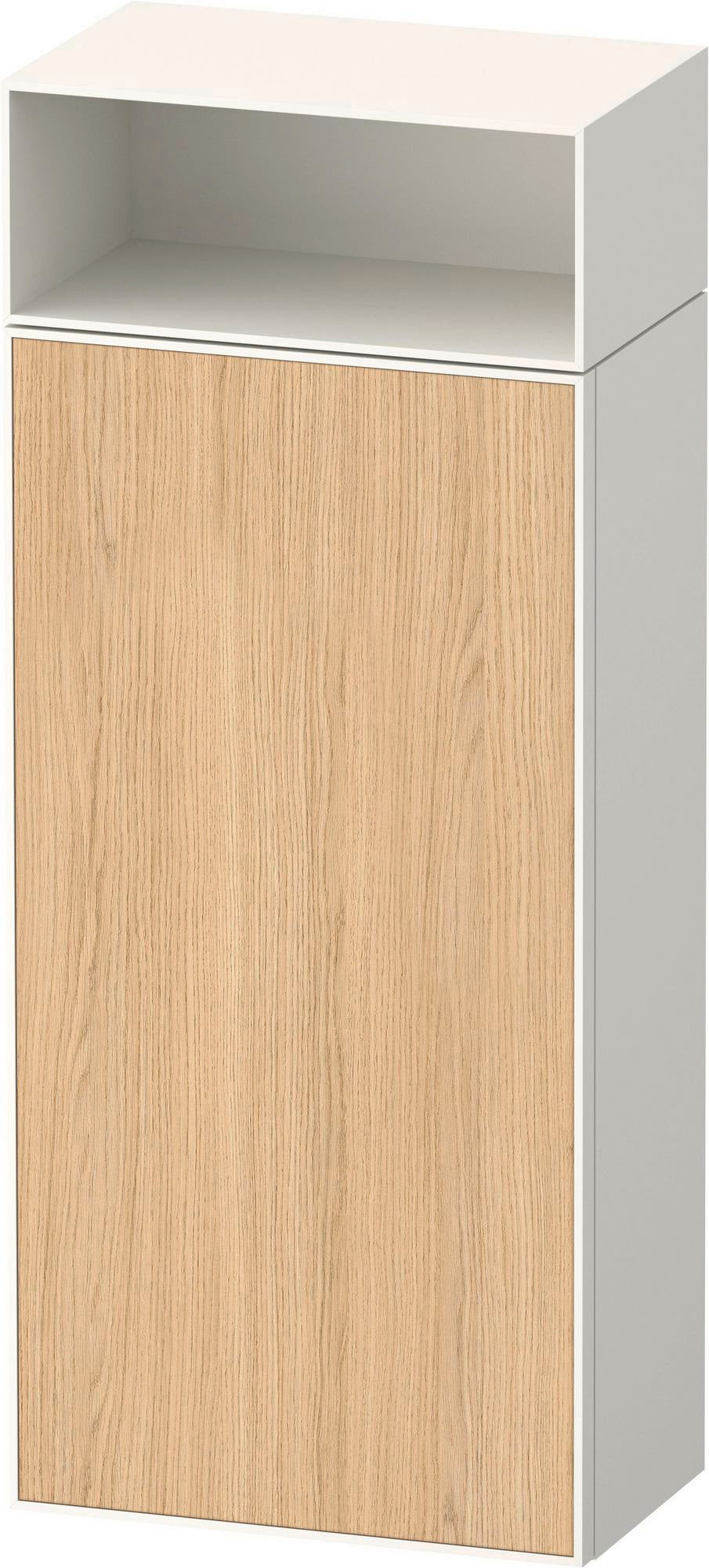 Duravit Zencha Halbhochschrank 961x400x240mm Eiche Anthrazit Matt mit Tip-on Technik