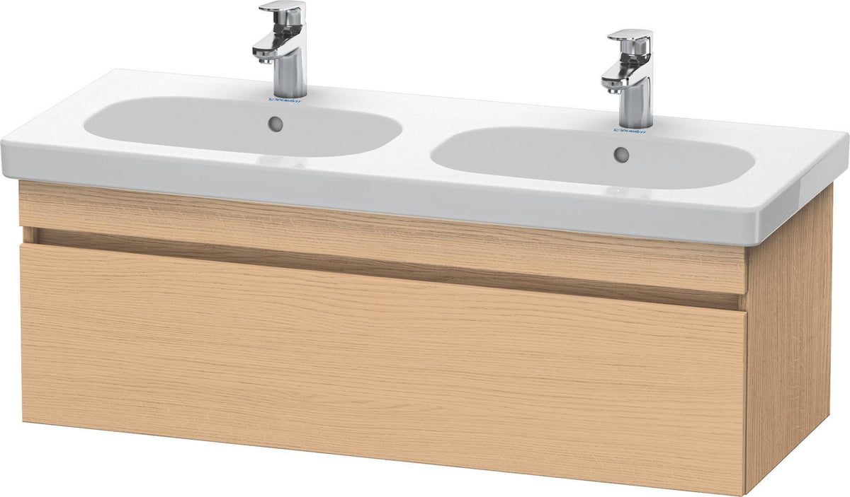 Duravit DuraStyle Waschtischunterbau 1150 mm wandhängend, 1 Auszug, weiß matt – mit Soft-Close