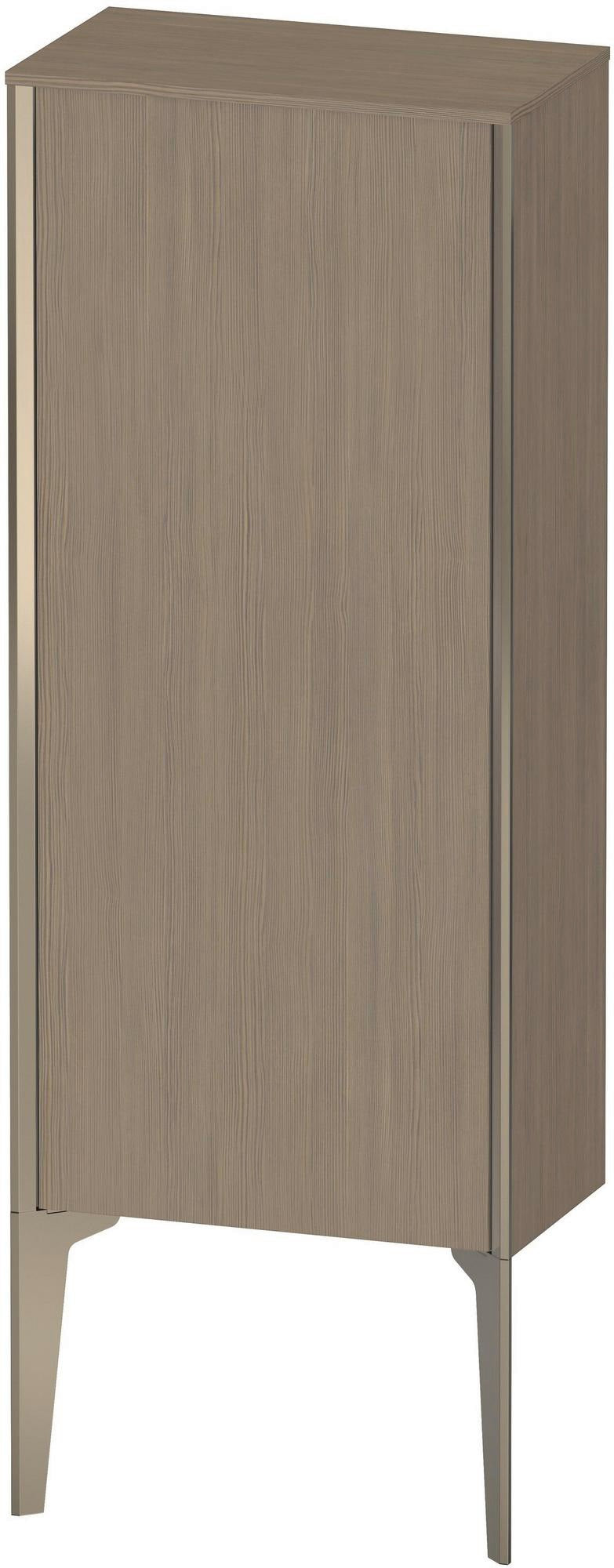 Duravit XViu Halbhochschrank 890 mm, Eiche Terra, wandhängend, mit Push-Open und Soft-Close