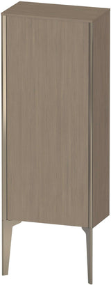 Duravit XViu Halbhochschrank 890 mm, Eiche Terra, wandhängend, mit Push-Open und Soft-Close