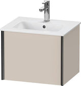 Duravit Waschtischunterbau XViu 400 mm mit Auszug, Prof. Champagner Matt