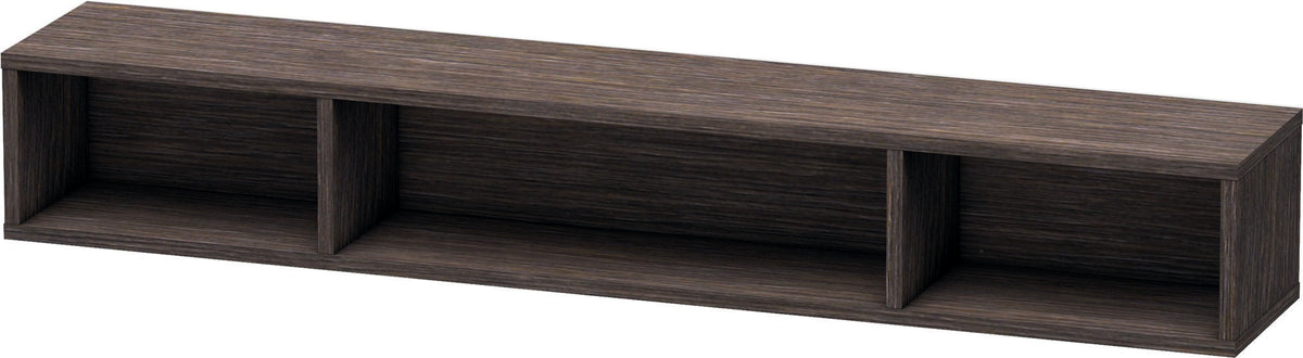 DURAVIT L-Cube Regalelement 800 mm, 3 Fächer, betongrau matt, wandhängend