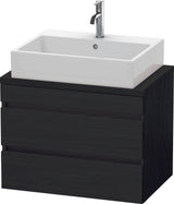 Duravit DuraStyle Konsolenunterschrank 700 mm betongrau matt mit 2 Schubkästen