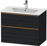 Duravit D-Neo Waschtischunterbau 810 mm betongrau matt mit Soft-Close-Auszug