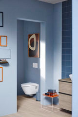 Duravit DuraSystem A1 Betätigungsplatte mechanisch für WC – Dual Flush, weiß, flächenbündig
