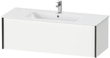 Duravit Waschtischunterbau XVIU 1210 mm weiß matt – wandhängend mit Tip-On-Technik