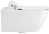 DURAVIT SensoWash Slim Dusch-WC-Sitz für Happy D.2 – mit Fernbedienung & Durchlauferhitzer