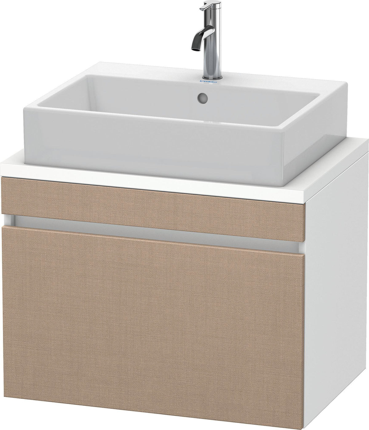 DURAVIT DuraStyle Konsolenunterschrank 700 mm betongrau matt mit Soft-Close-Auszug
