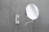 DURAVIT D-Code Kosmetikspiegel 3-fach Vergrößerung, Chrom, 330 mm Ausladung