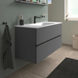 DURAVIT Sivida Möbelwaschtisch 620 mm DuroCast Plus Weiß Seidenmatt ohne Überlauf